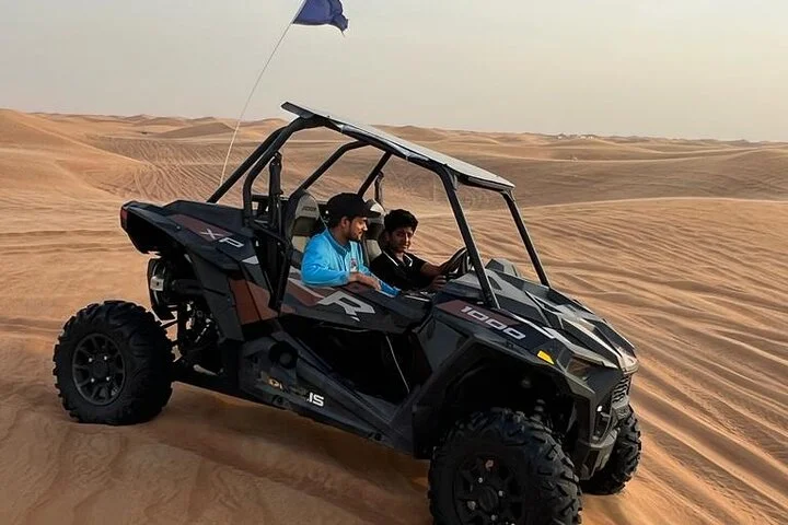 Evening Desert Safari with Dune Buggy Ride& BBQ Dinner–Shared Car