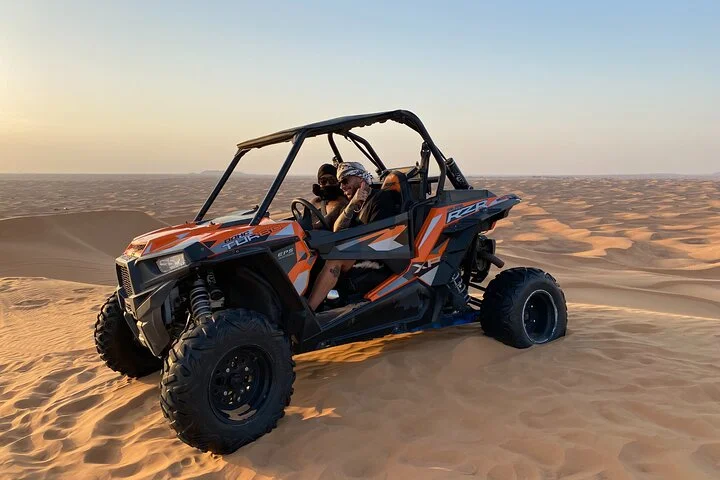 Evening Desert Safari with Dune Buggy Ride& BBQ Dinner–Shared Car