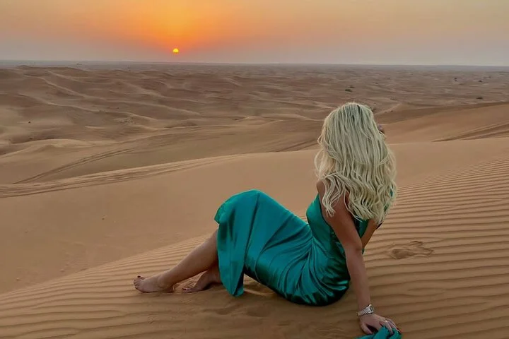 Evening Desert Safari with Dune Buggy Ride& BBQ Dinner–Shared Car