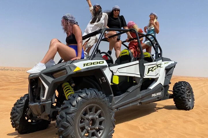 Evening Desert Safari with Dune Buggy Ride& BBQ Dinner–Shared Car