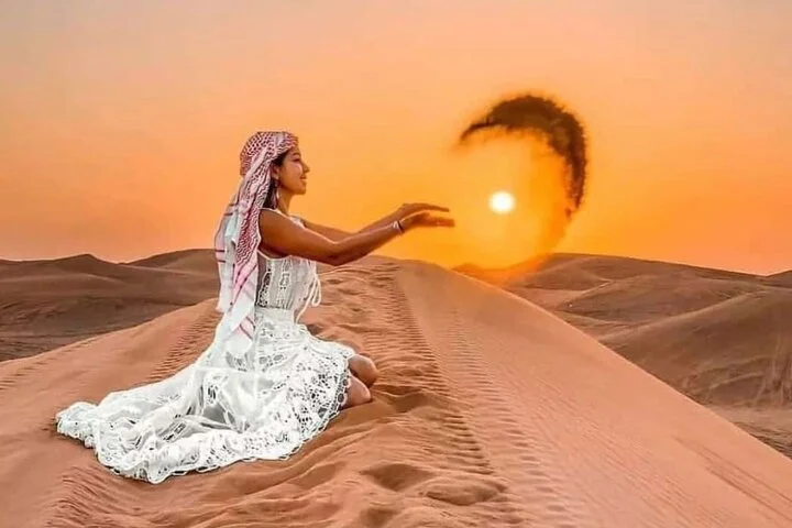 Evening Desert Safari With Live Shows and BBQ Dinner