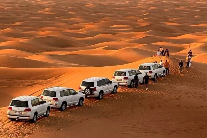 Evening Desert Safari With Live Shows and BBQ Dinner