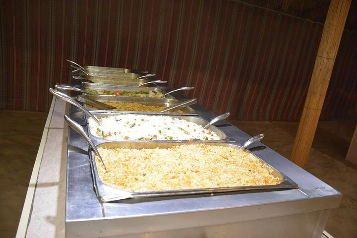 Evening Desert Safari with Quad Bike, BBQ Dinner and Camel Ride