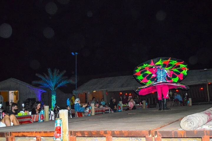 Evening Desert Safari with Quad Bike, BBQ Dinner and Camel Ride