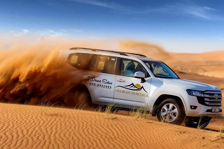 Evening Desert Safari with Quad Bike Experience, BBQ Dinner & Live Shows