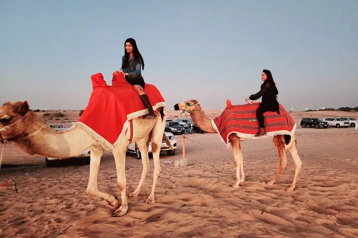 Evening Dubai Desert Safari with Quad Biking & Sandboarding