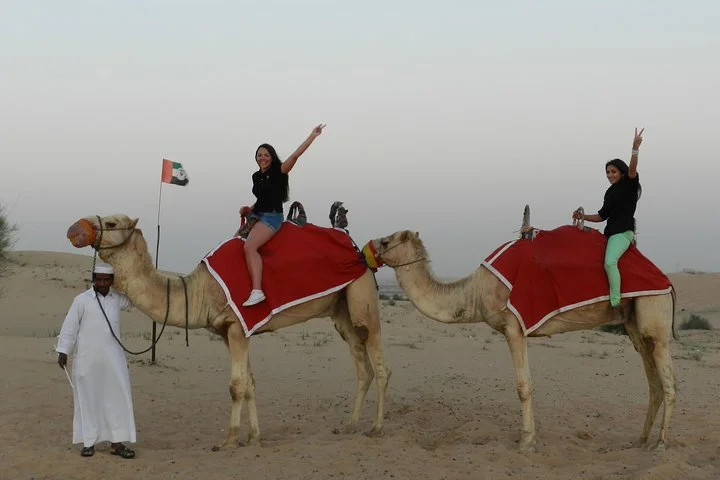 Evening Dubai Desert Safari with Quad Biking & Sandboarding