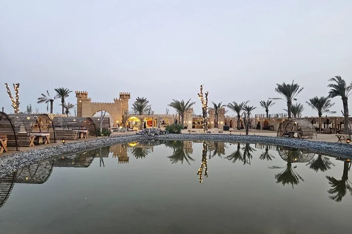 Evening Red Dunes Desert Safari BBQ & Shows & Camel Ride & Falcon