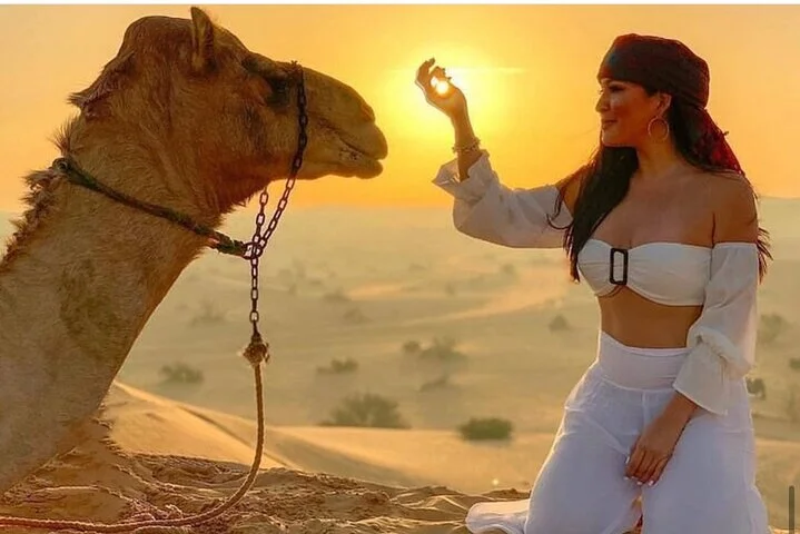 Evening Red Dunes Desert Safari BBQ & Shows & Camel Ride & Falcon