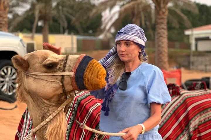 Evening Red Dunes Desert Safari BBQ & Shows & Camel Ride & Falcon