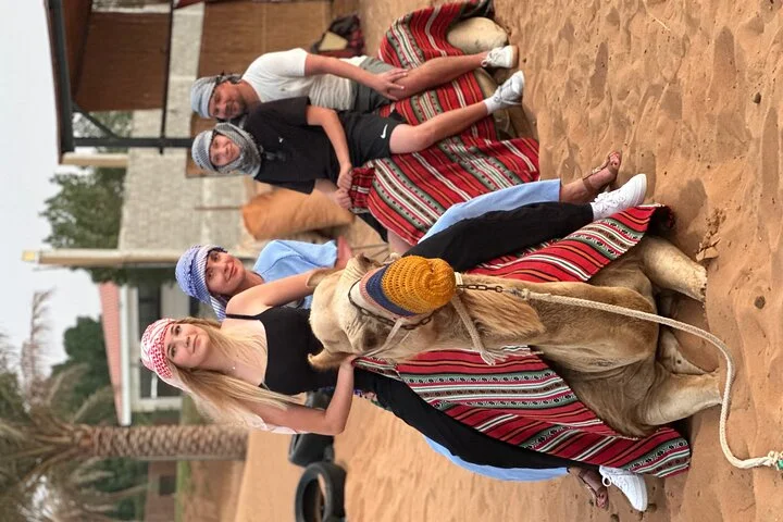 Evening Red Dunes Desert Safari BBQ & Shows & Camel Ride & Falcon