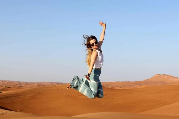 Evening Red Dunes Desert Safari Private Only Dune Bashing