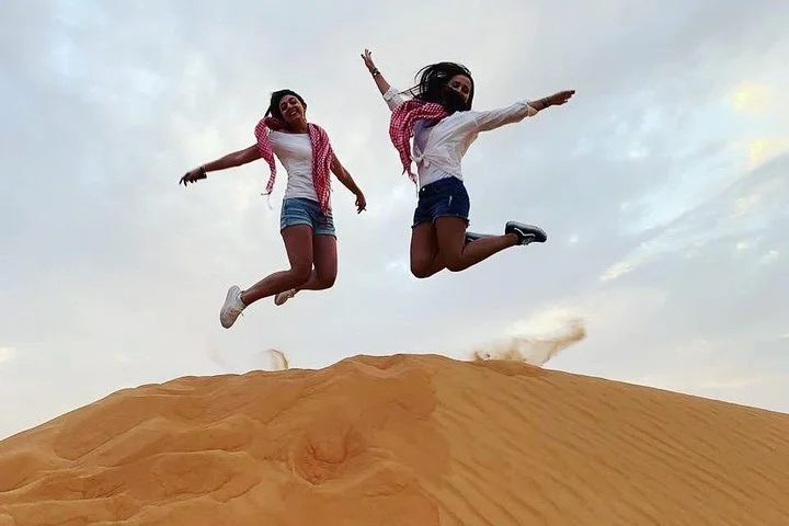 Evening Red Dunes Desert Safari Private Only Dune Bashing