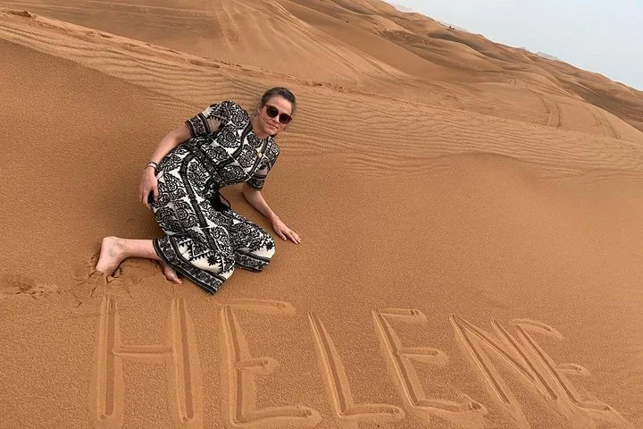 Evening Red Dunes Desert Safari Private Only Dune Bashing