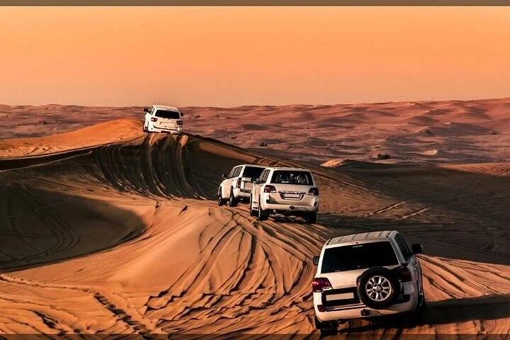 Experience Evening Desert Safari with BBQ Dinner in Dubai