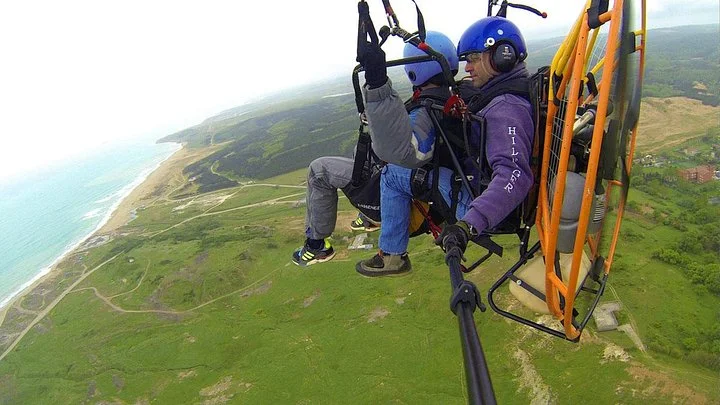 Experience Excitement With Paramator or paragliding.