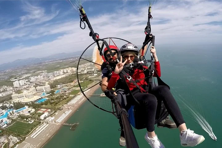 Experience Excitement With Paramator or paragliding.