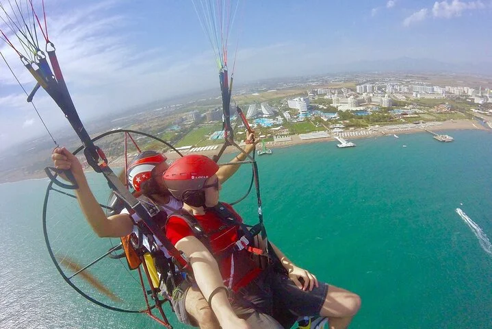 Experience Excitement With Paramator or paragliding.