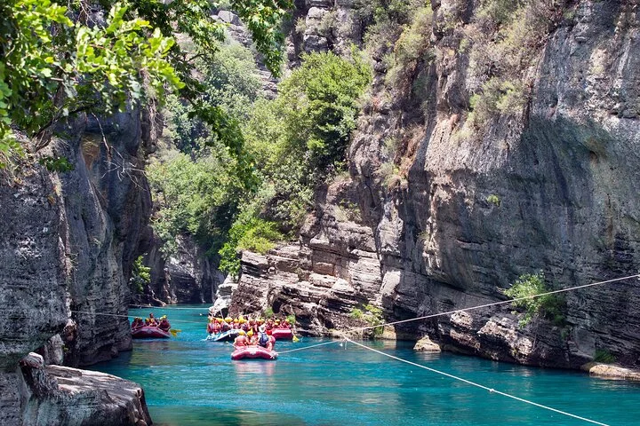 Family Rafting Trip at Köprülü Canyon Incl. Lunch from Antalya