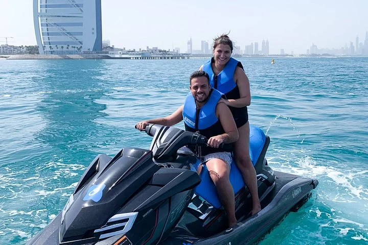 Fastest Jet Ski with Dubai Skyline, Burj Al Arab Views and Juice