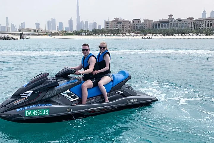 Fastest Jet Ski with Dubai Skyline, Burj Al Arab Views and Juice