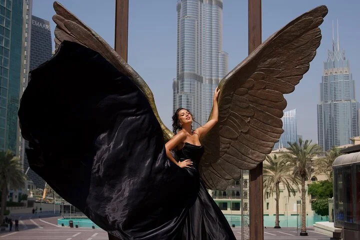 Flying Dress Luxury Photoshoot
