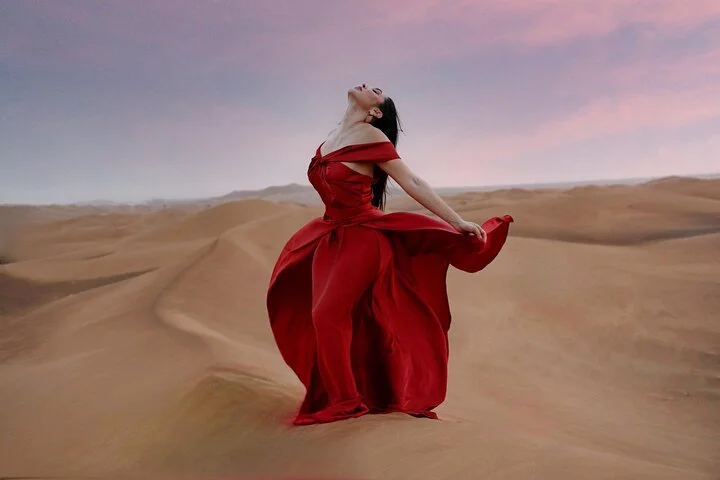 Flying Dress Luxury Photoshoot