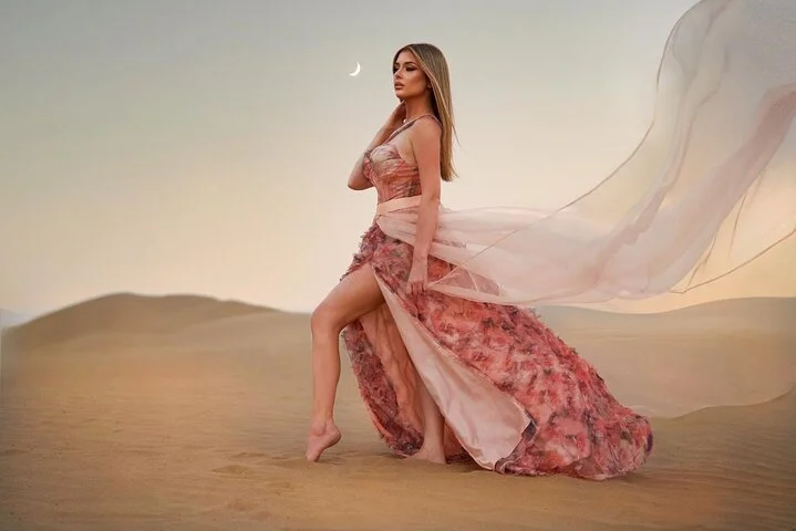 Flying Dress Luxury Photoshoot