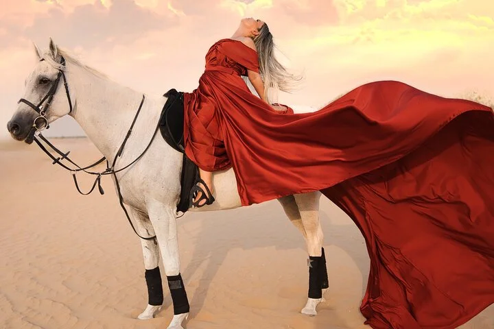 Flying Dress Luxury Photoshoot