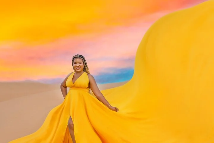 Flying dress photoshoot Dubai Solo, Couple and Group Session