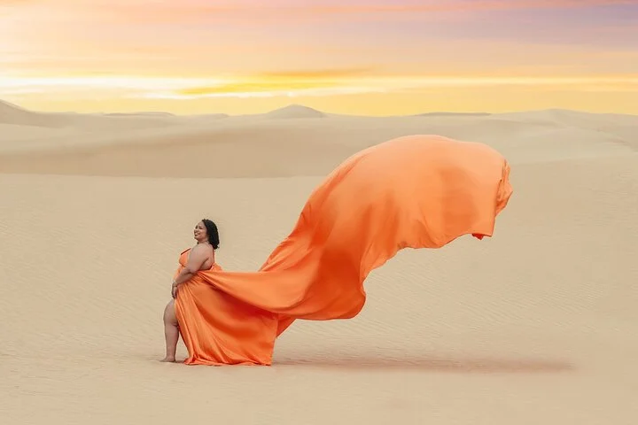 Flying dress photoshoot Dubai Solo, Couple and Group Session