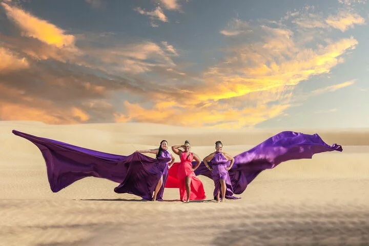 Flying dress photoshoot Dubai Solo, Couple and Group Session