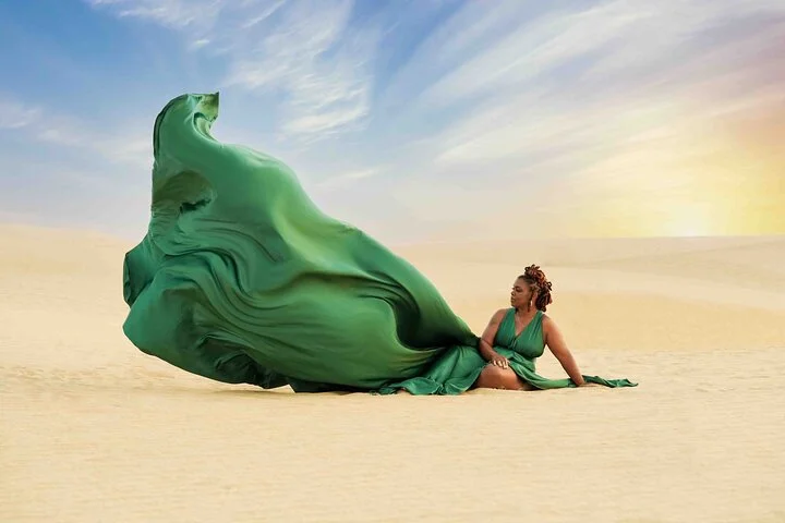 Flying dress photoshoot Dubai Solo, Couple and Group Session