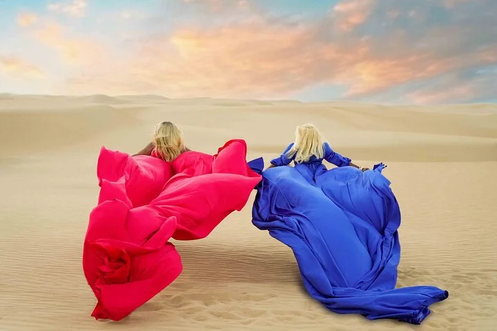 Flying dress photoshoot Dubai Solo, Couple and Group Session