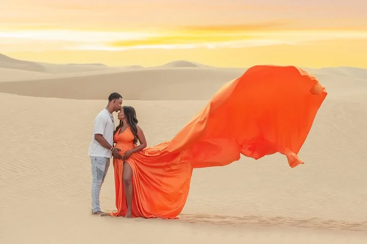 Flying dress photoshoot Dubai Solo, Couple and Group Session