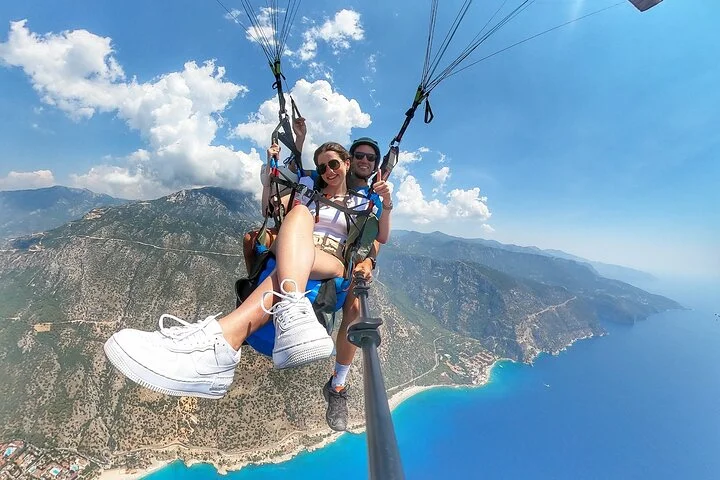 From Antalya: Fethiye Blue Lagoon Paragliding with Lunch