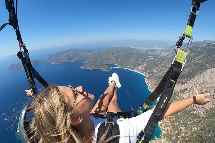 From Antalya: Fethiye Blue Lagoon Paragliding with Lunch