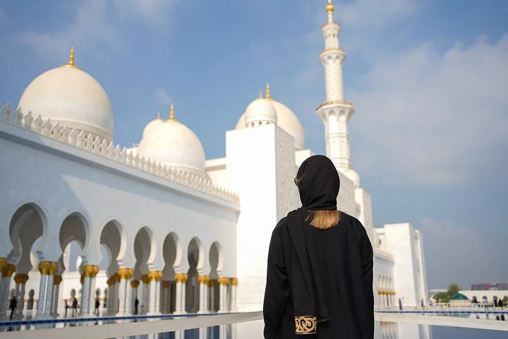 From Dubai: Abu Dhabi City Sightseeing & Sheikh Zayed Mosque