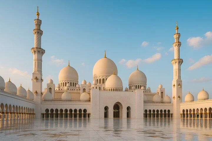 From Dubai: Sheikh Zayed Grand Mosque Tour Abu Dhabi