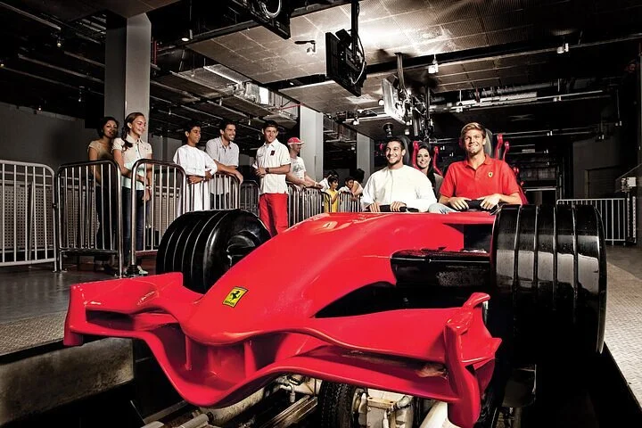Full Day Abu Dhabi City Tour + Ferrari World Park Private Basis
