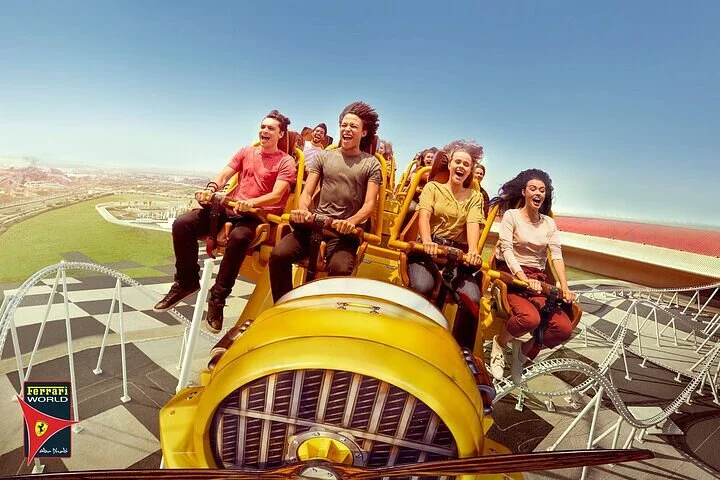 Full Day Abu Dhabi City Tour + Ferrari World Park Private Basis