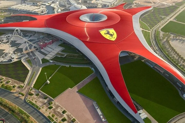 Full Day Abu Dhabi City Tour + Ferrari World Park Private Basis