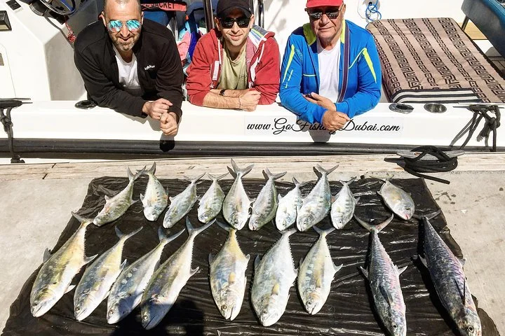 Go Fishing Dubai 5 hours Trolling & Regular Fishing