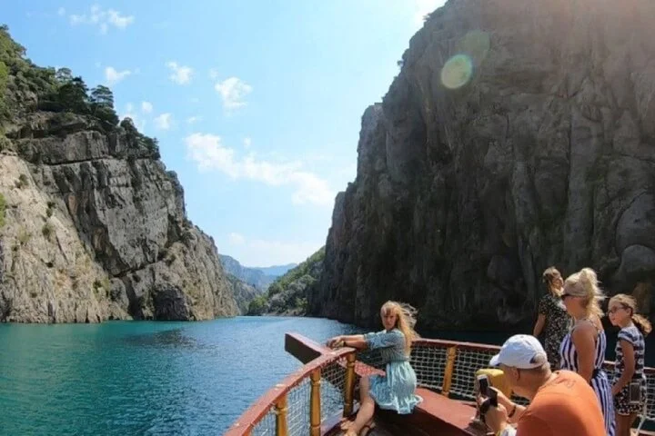 Green Canyon Boat Tour with Lunch and Soft Drinks from Antalya