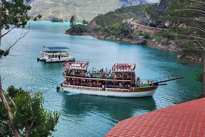 Green Canyon Boat Tour with Lunch and Soft Drinks from Antalya