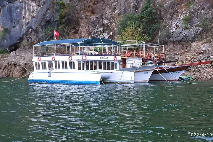 Green Canyon Boat Tour with Lunch and Soft Drinks from Antalya