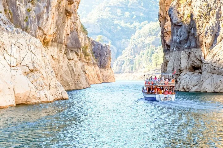 Green Canyon Boat Tour with Lunch and Soft Drinks from Antalya