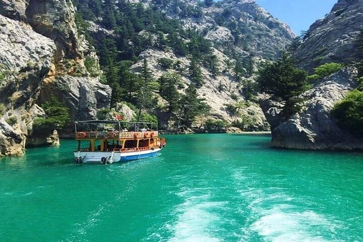 Green Canyon Boat Tour with Lunch and Soft Drinks from Antalya