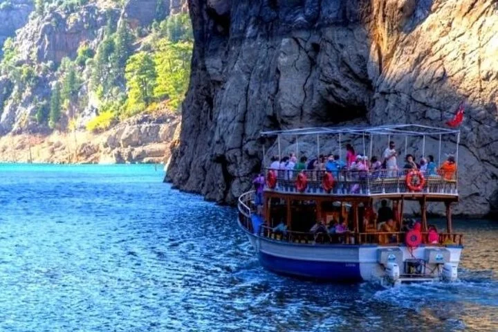 Green Canyon Boat Tour with Lunch and Soft Drinks from Antalya