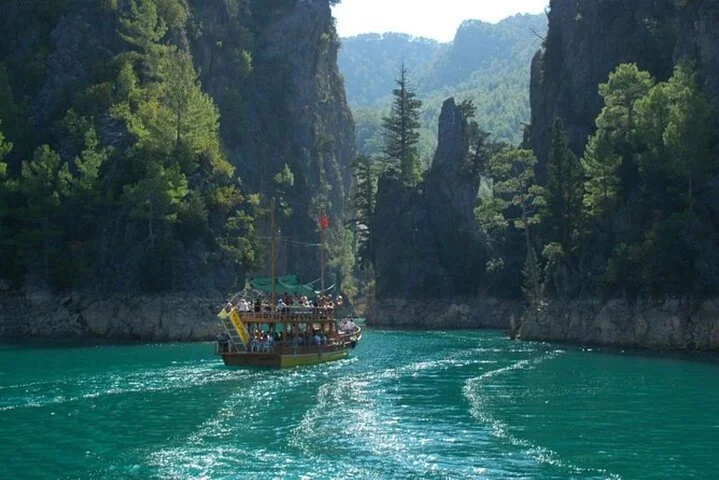 Green Canyon Boat Tour with Lunch and Soft Drinks from Antalya